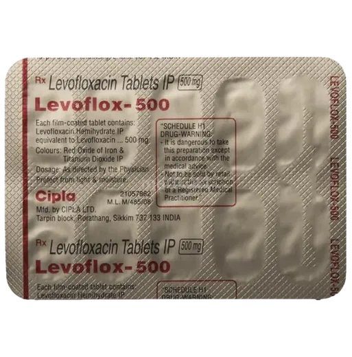 levoflox 500mg tablet 10's